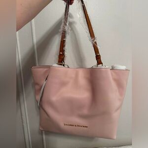 Dooney & Bourke pink Flynn Bag